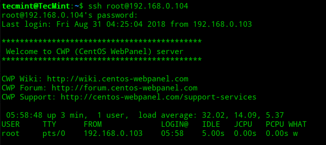 CWP Install