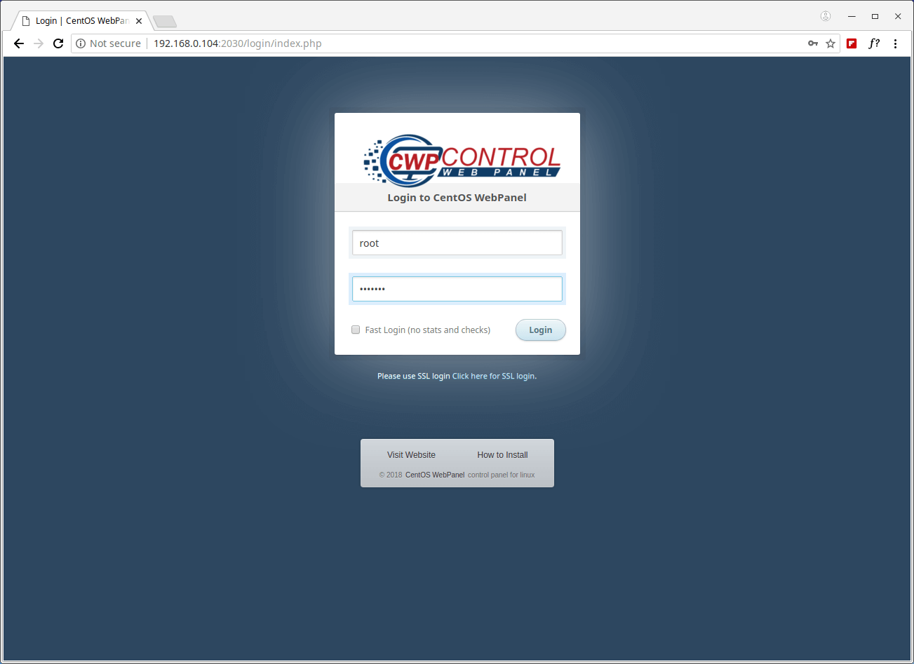 CWP Login